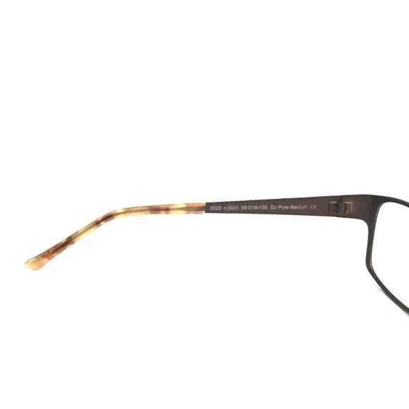 Prodesign Denmark Eyeglasses Frames 5329 c.5031 Brown Cat Eye Full Rim 55-16-135